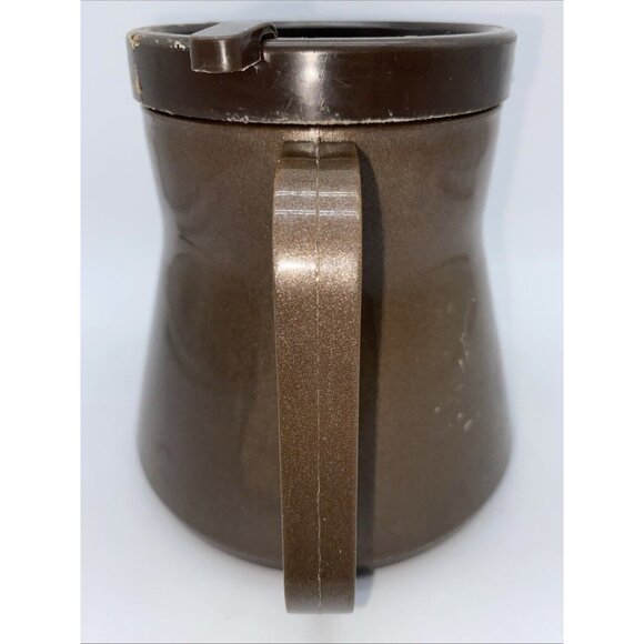 Tim Hortons Wide Base Insulated Travel Mug No Spill Slip Tip Aladdin Thermos - Picture 3 of 12